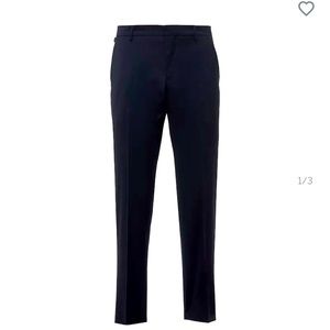 Never worn tags still on charcoal grey Prada Lana stretch trousers.